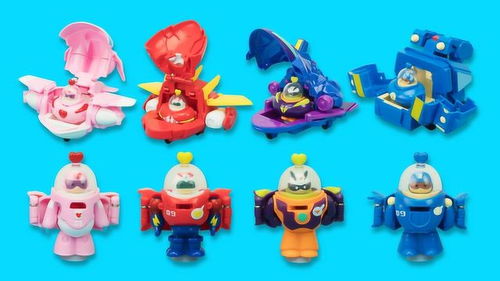 炫酷合體，無限想象 開心超人五合一穿梭機變形套裝